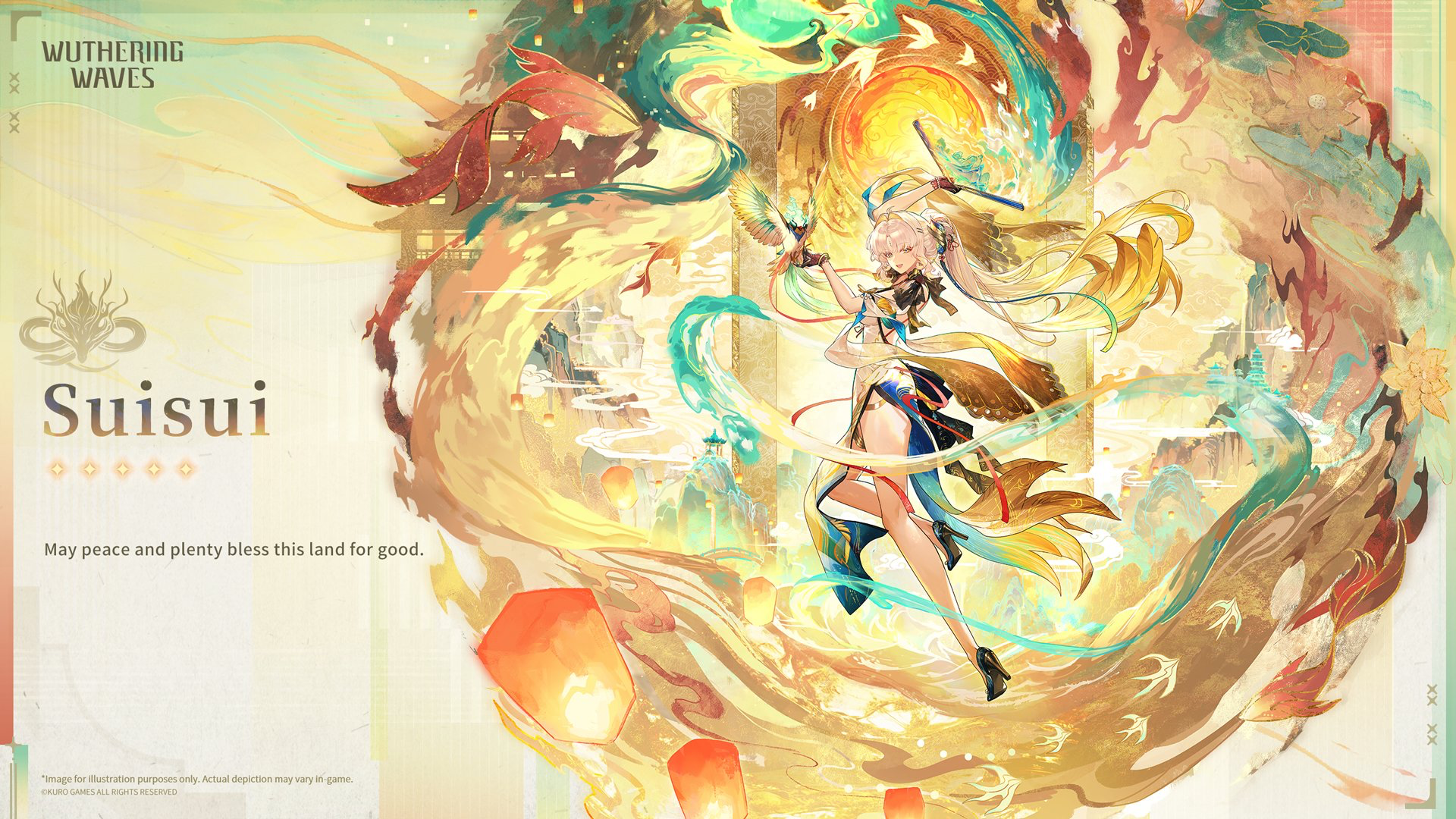 Kit, Senjata & Skill Suisui Wuthering Waves Terungkap!